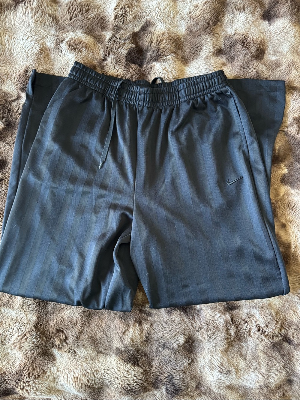 Nike Women’s Black Striped Athletic Shorts
